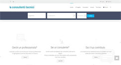 Desktop Screenshot of consulenti-tecnici.it