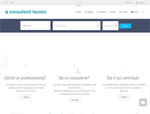 Tablet Screenshot of consulenti-tecnici.it